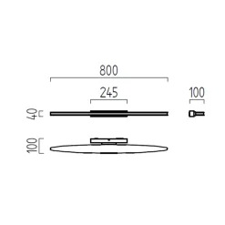 Online Argo LED Wandleuchte Flur|Badezimmer