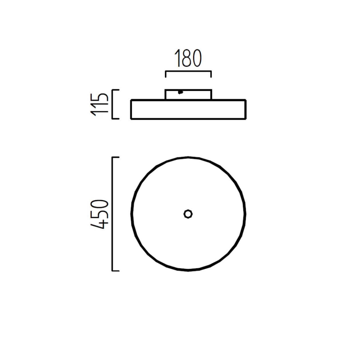Hot Boki LED Deckenleuchte Wohnzimmer|Schlafzimmer