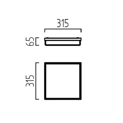 Best Cosi LED Deckenleuchte Flur|Badezimmer