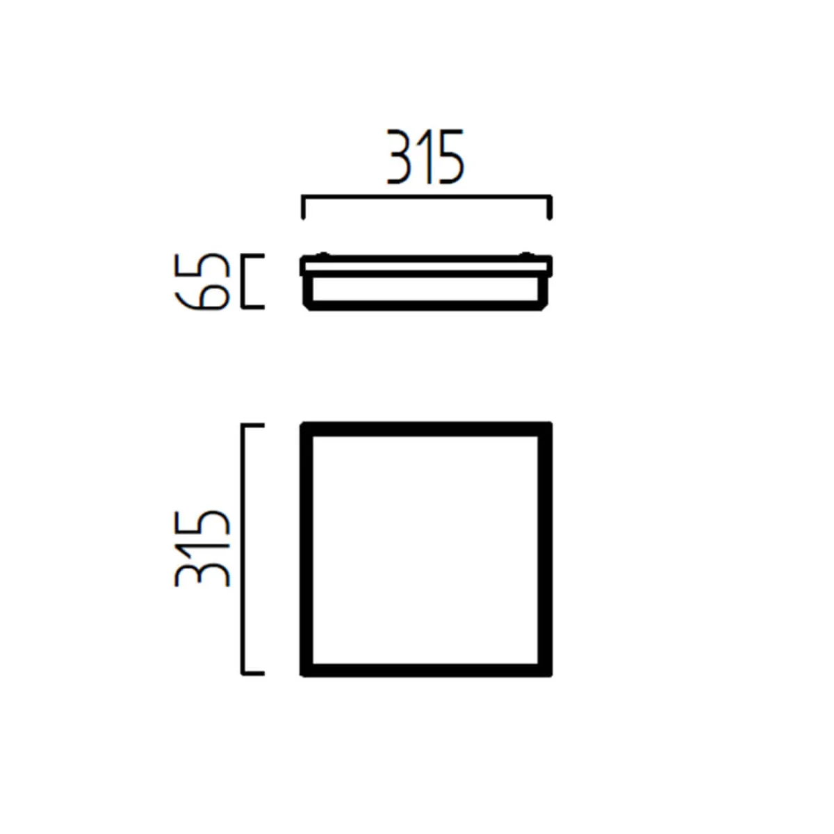 Best Cosi LED Deckenleuchte Flur|Badezimmer
