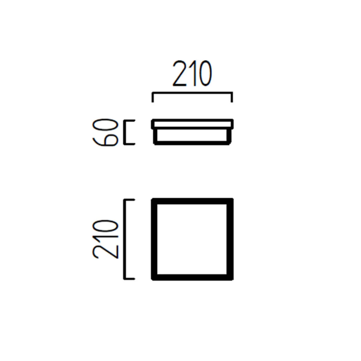 Best Cosi LED Deckenleuchte Flur|Badezimmer