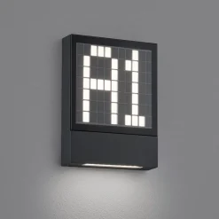 Best Dial LED Hausnummern- / Außenwandleuchte Hauseingänge|Wandleuchten