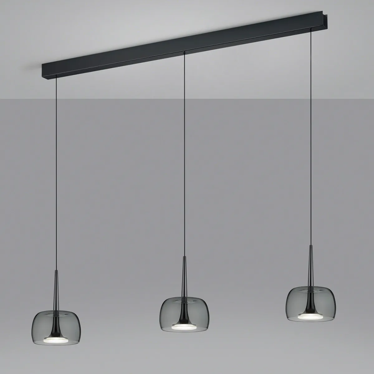 Online Flute LED Pendelleuchte, 3-flg., mit Casambi-Modul Pendelleuchten|Essbereiche