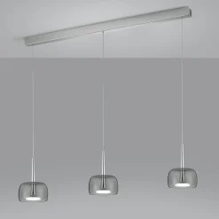 Online Flute LED Pendelleuchte, 3-flg., Rückläufer Pendelleuchten