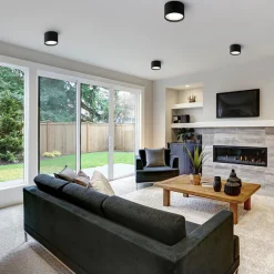 Outlet Kari LED Deckenleuchte, rund Wohnzimmer|Flur