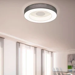 Discount Lomo LED Deckenleuchte, Ø: 65 cm Wohnzimmer|Schlafzimmer