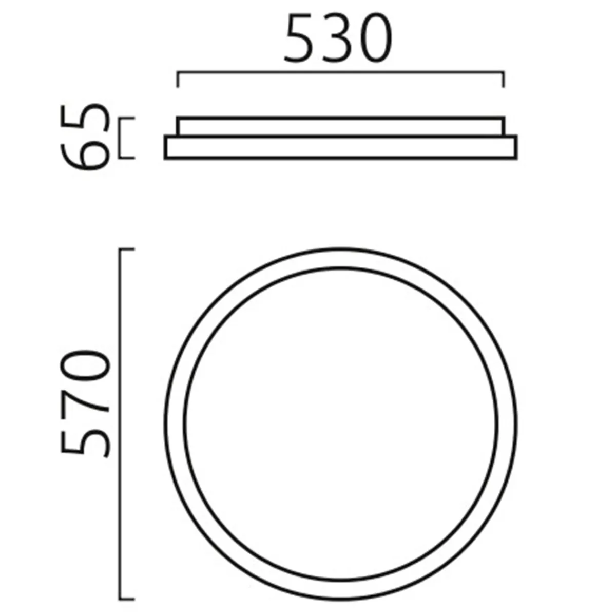 Discount Mori LED Deckenleuchte Deckenleuchten|Flur