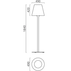Sale Moris XL Outdoor Stehleuchte Terrassen|Dekorative Leuchten