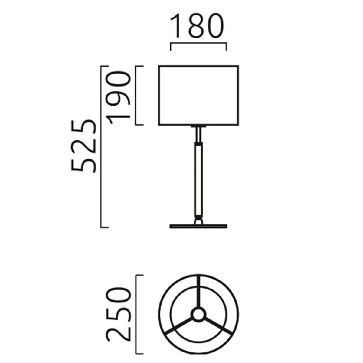 Clearance Oppo Tischleuchte Tischleuchten|Schlafzimmer