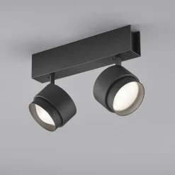 New Pont LED Deckenaufbauleuchte, 2-flg. Wohnzimmer|Flur