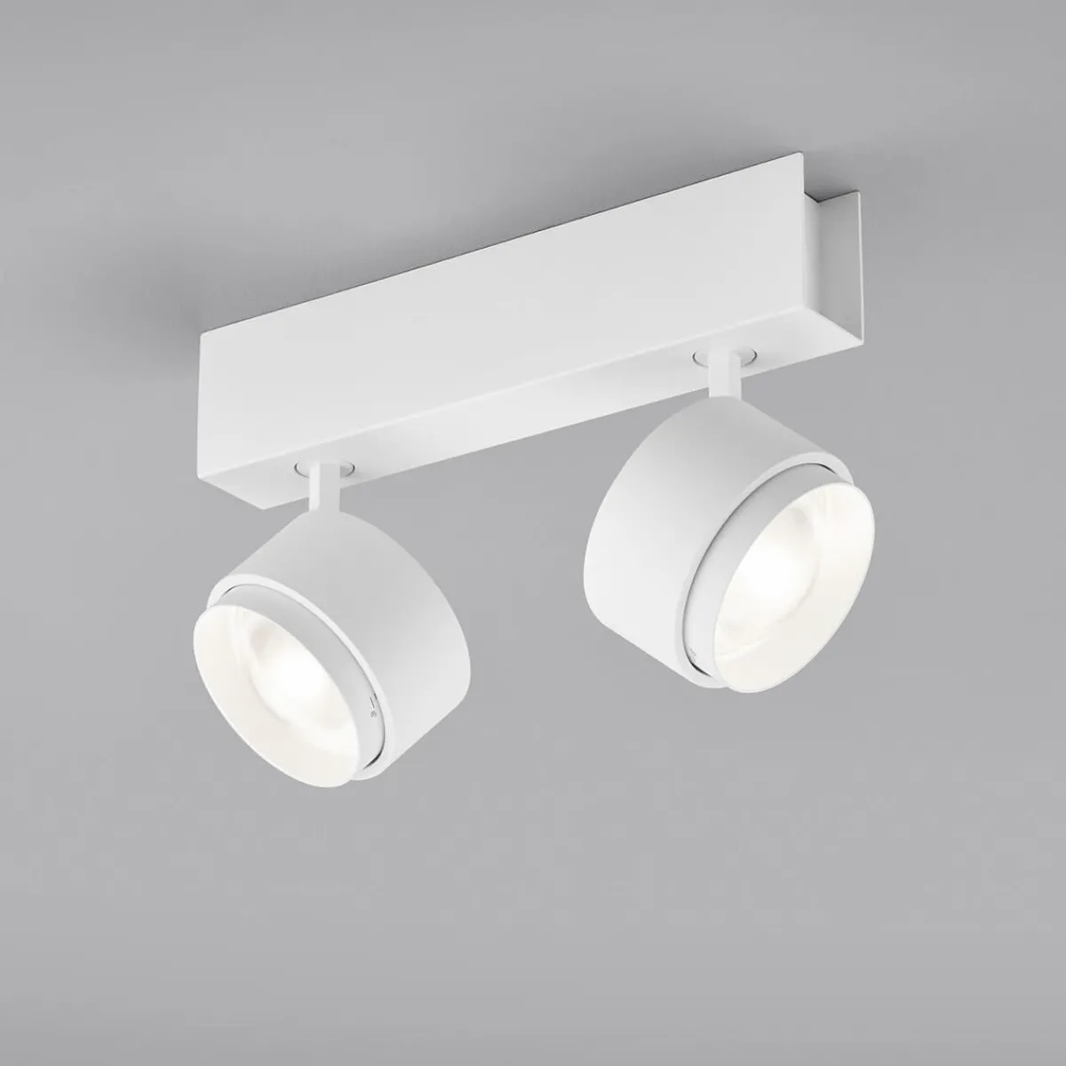 New Pont LED Deckenaufbauleuchte, 2-flg. Wohnzimmer|Flur