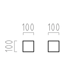 Clearance Siri 44 Up & Down LED Außenwandleuchte Fassaden|Wandleuchten