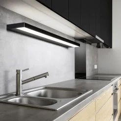 New Slate LED Wand- / Spiegelleuchte, Länge: 90 cm Flur|Badezimmer