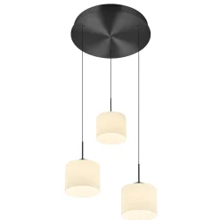 Discount Abby LED Pendelleuchte, 3-flg., mit Rondell Pendelleuchten