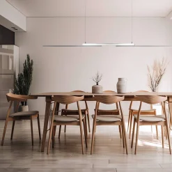 Outlet More LED Pendelleuchte, Länge: 130 cm Küche|Essbereiche