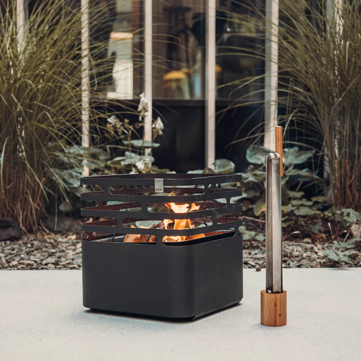 Online Feuerwerkzeug-Set, 3er-Set Kamin|Feuerkörbe & Feuerschalen