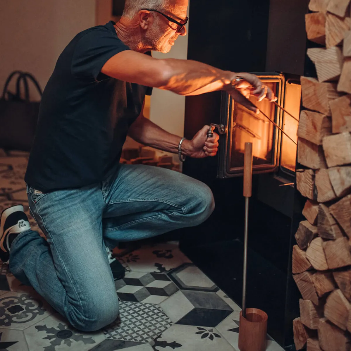 Online Feuerwerkzeug-Set, 3er-Set Kamin|Feuerkörbe & Feuerschalen