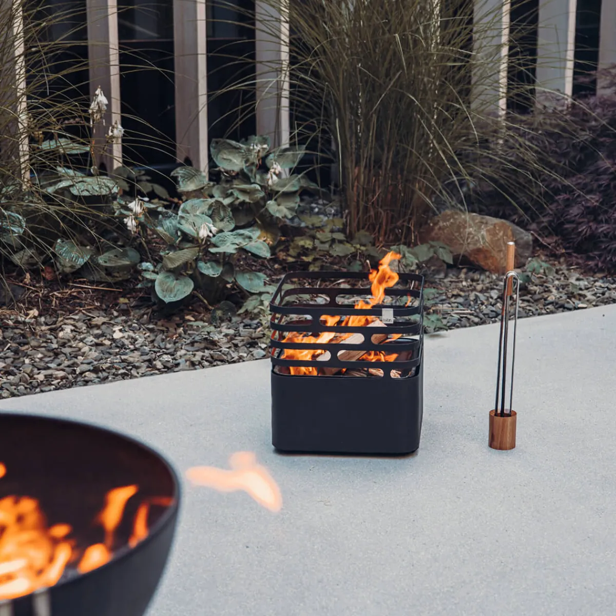 Online Feuerwerkzeug-Set, 3er-Set Kamin|Feuerkörbe & Feuerschalen