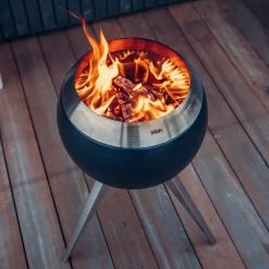 New Moon 45 hoher Fuß Feuerkörbe & Feuerschalen