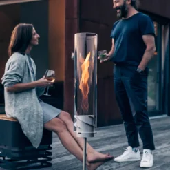 Spin 120 Fackel & Windlicht, inkl. Bioethanol Brenngel Kerzen & Windlichter|Kerzen & Windlichter