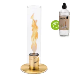 New Spin 120 Tischfeuer & Windlicht, inkl. Bioethanol Brenngel Weihnachtsbeleuchtung|Kerzen & Windlichter