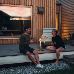 New Spin 120 Tischfeuer & Windlicht, inkl. Bioethanol Brenngel Weihnachtsbeleuchtung|Kerzen & Windlichter