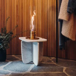 New Spin 120 Tischfeuer & Windlicht, inkl. Bioethanol Brenngel Weihnachtsbeleuchtung|Kerzen & Windlichter