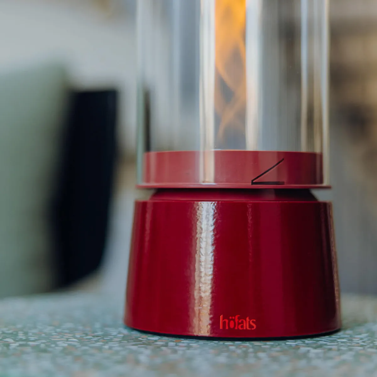 New Spin air 1200 Tischfeuer & Windlicht, inkl. Bioethanol Flüssig-Brennstoff Weihnachtsbeleuchtung|Kerzen & Windlichter