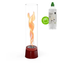 New Spin air 1200 Tischfeuer & Windlicht, inkl. Bioethanol Flüssig-Brennstoff Weihnachtsbeleuchtung|Kerzen & Windlichter