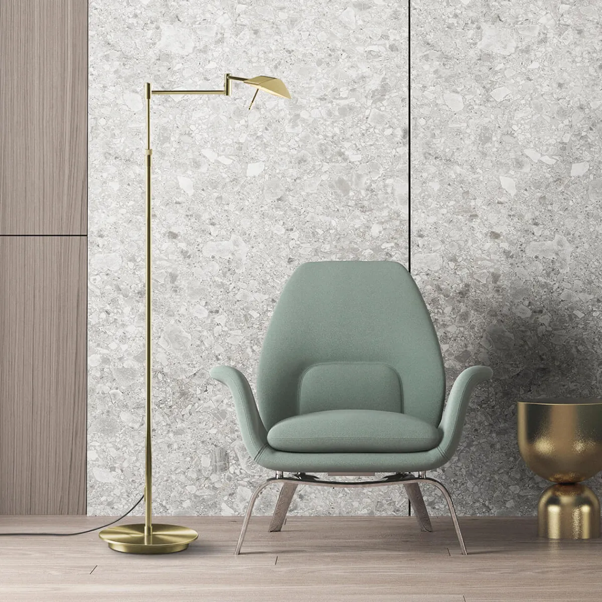 Outlet 9614 LED Leseleuchte Stehleuchten|Wohnzimmer