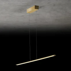 Outlet Epsilon RR LED Pendelleuchte, Länge: 123 cm Essbereiche|Pendelleuchten