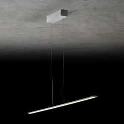 Outlet Epsilon RR LED Pendelleuchte, Länge: 123 cm Essbereiche|Pendelleuchten