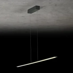 Outlet Epsilon RR LED Pendelleuchte, Länge: 123 cm Essbereiche|Pendelleuchten