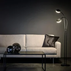 Discount Flex Twin LED Stehleuchte Arbeitszimmer|Büros