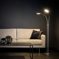 Discount Flex Twin LED Stehleuchte Arbeitszimmer|Büros
