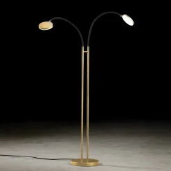 Discount Flex Twin LED Stehleuchte Arbeitszimmer|Büros
