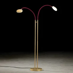 Discount Flex Twin LED Stehleuchte Arbeitszimmer|Büros