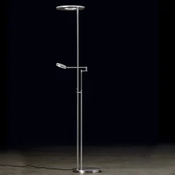 New Nova Plano LED Deckenfluter mit Lesearm Stehleuchten|Leseleuchten