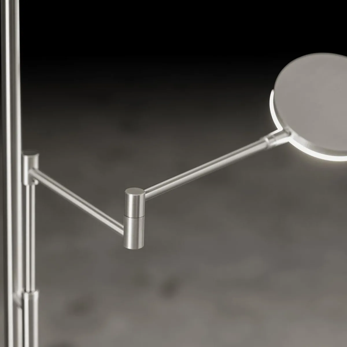 New Nova Plano LED Deckenfluter mit Lesearm Stehleuchten|Leseleuchten