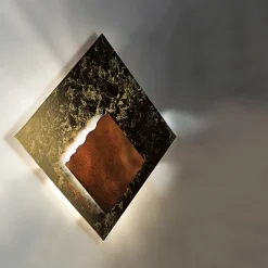 New Piastra QP LED Wandleuchte, 35 x 35 cm Wandleuchten|Flur