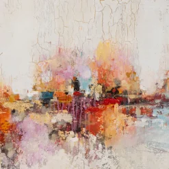 Outlet Gemälde Abstrakt Bunt I, 92,5 x 122,5 cm Bilder|Flur