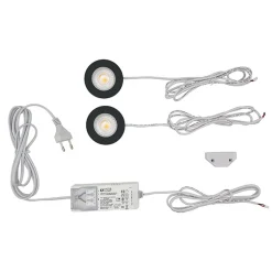 Sale Cabiled Downlight LED Möbeleinbaustrahler, 2er Set Gastronomie|Strahler