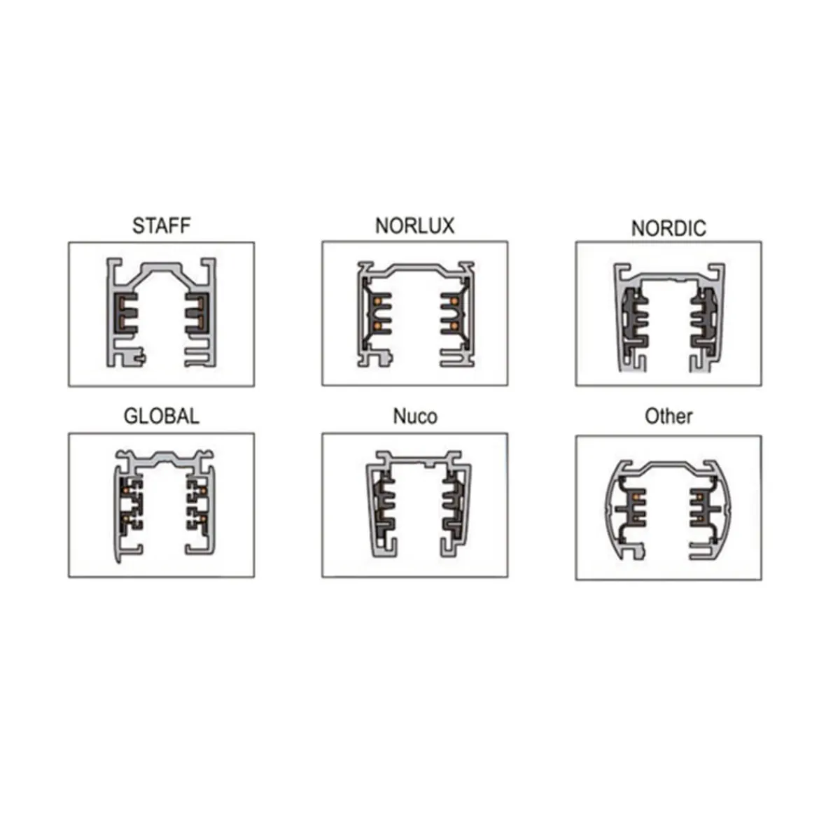 Best Camita ColourDrop 15W Tracklight LED Schienenstrahler Shopbeleuchtung|Museen/Showrooms