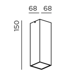 Discount Down.3 S LED Deckenleuchte Terrassen|Hauseingänge