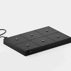 New 6er Set Lix Skinny LED Akkuleuchte inkl. Multi-Kontaktladestation Hotellerie|Gastronomie