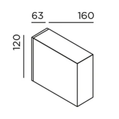Clearance Eye Down LED Außenwandleuchte Terrassen|Hauseingänge