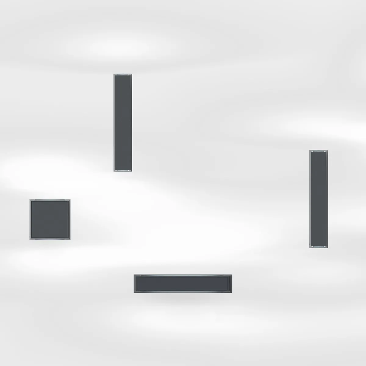 Online Gap X LED Außenwandleuchte Hauseingänge|Fassaden