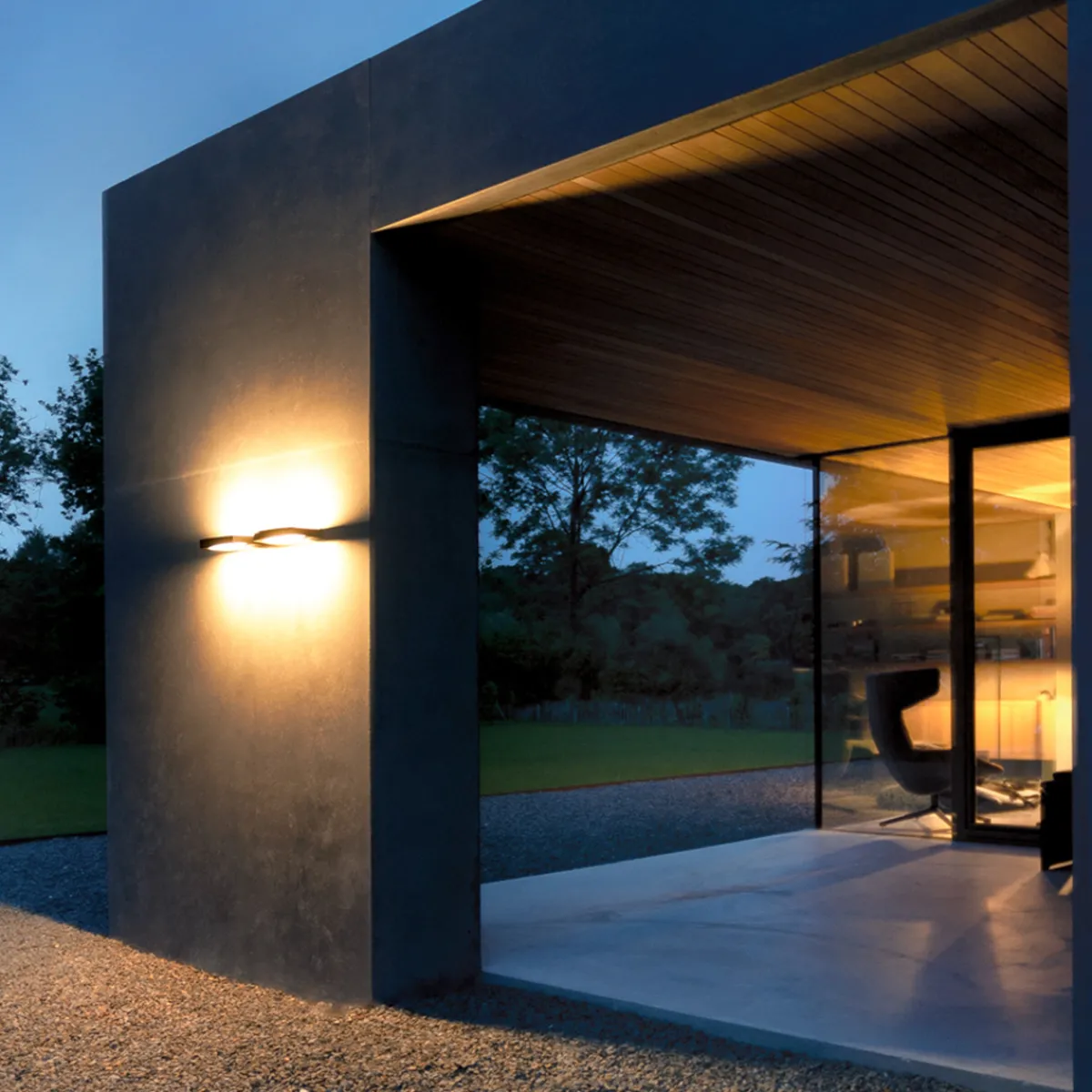 Online Gap X LED Außenwandleuchte Hauseingänge|Fassaden