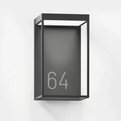 Hot Gic number LED Außenwandleuchte, anthracite Hauseingänge|Fassaden