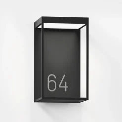 Clearance Gic number LED Außenwandleuchte, deep black Hauseingänge|Fassaden